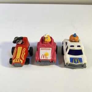 Vintage McDonald’s 1985 Happy Meal Cars Set of 3
